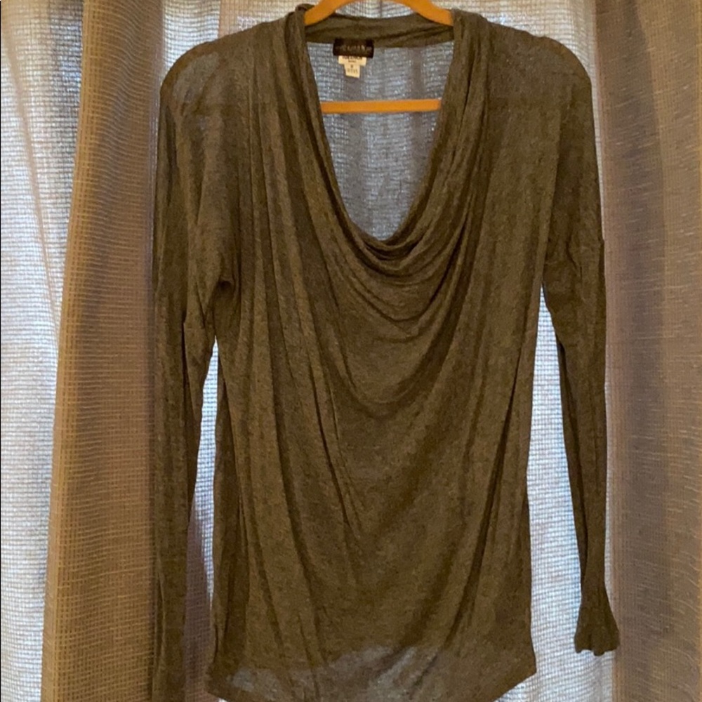 Splendid (A Pea in the Pod) Cowl Neck Long Sleeve